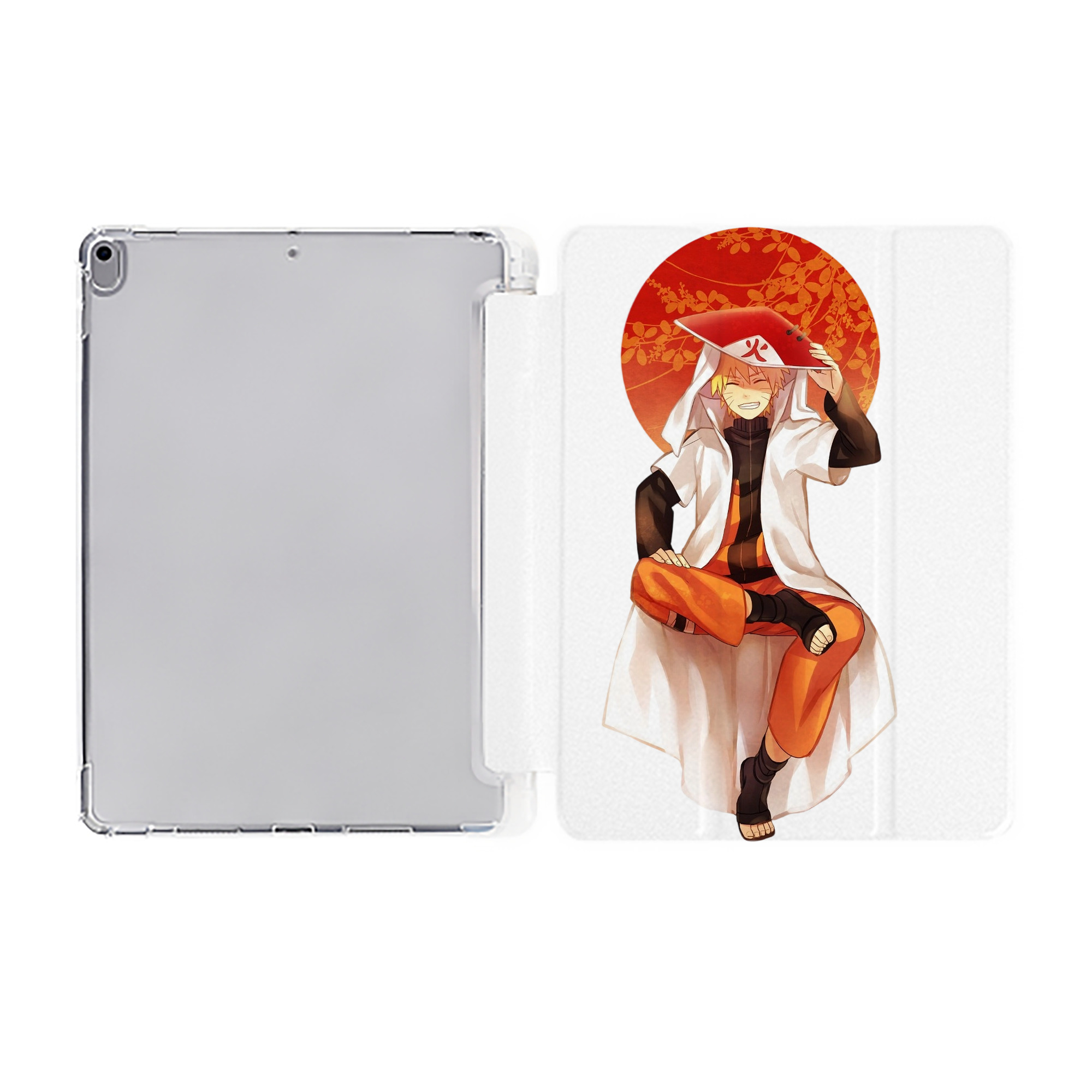 （画像用） NARUTO -ナルト- うずまき ナルト Uzumaki Naruto IPad ケース ペン収納付き 三つ折りスタンド PUレザー×シリコン 対応機種9.5/10.5/10.9インチ